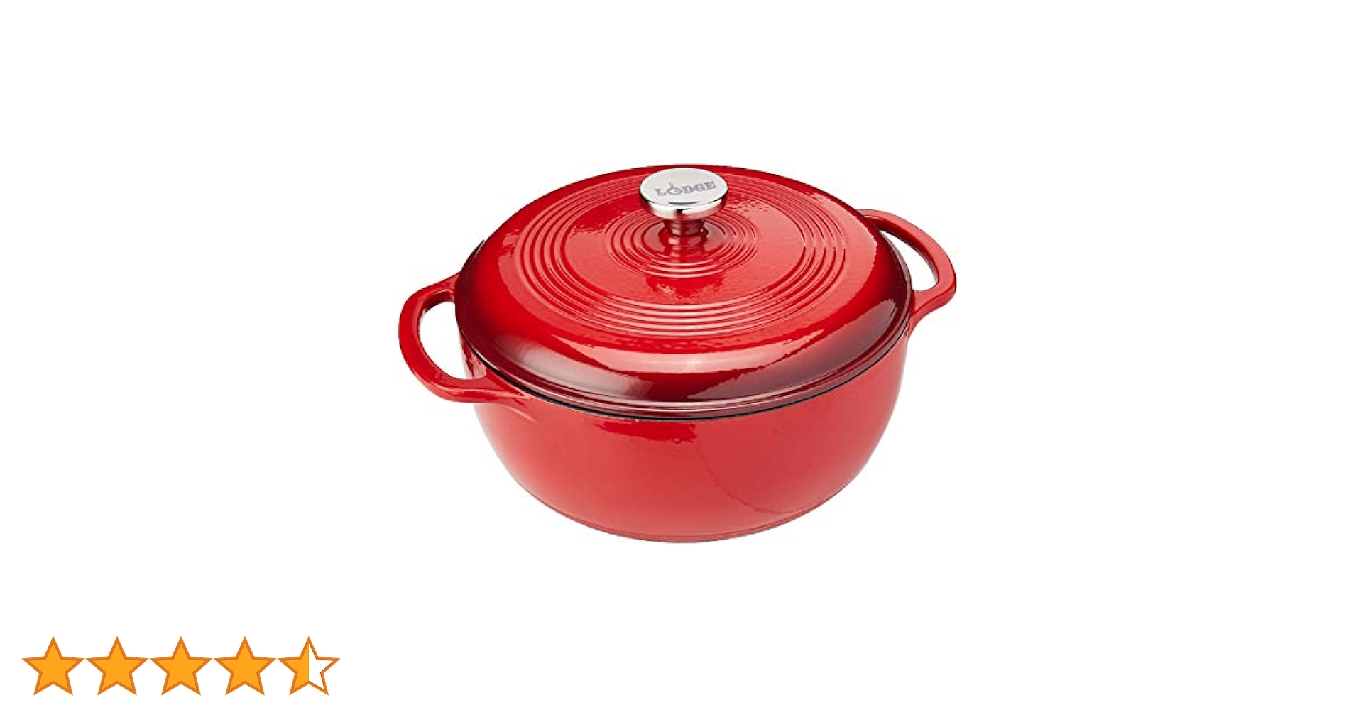 Amazon.co.jp: ロッジ エナメルダッチオーブン 6クォート